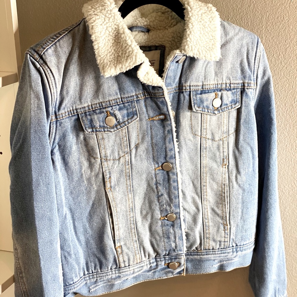 Sherpa Jean Jacket